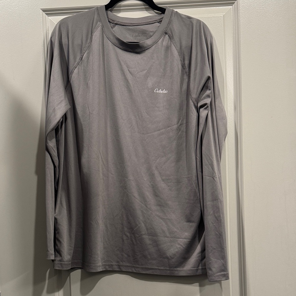 Cabela's Charcoal Long Sleeve Tee